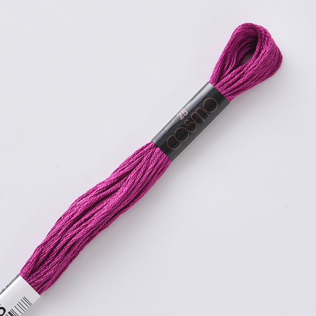 刺しゅう材料 cosmo-コスモ- 刺繍糸 25番 色番486 06Bg99_