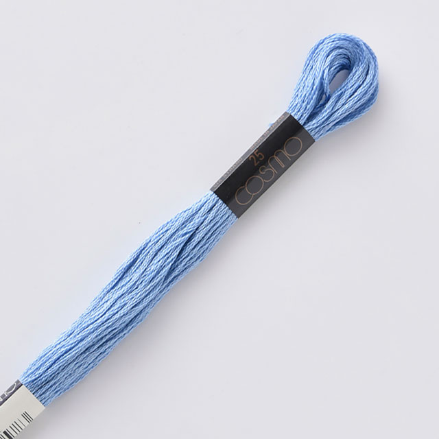 刺しゅう材料 cosmo-コスモ- 刺繍糸 25番 色番524 99Zz99_