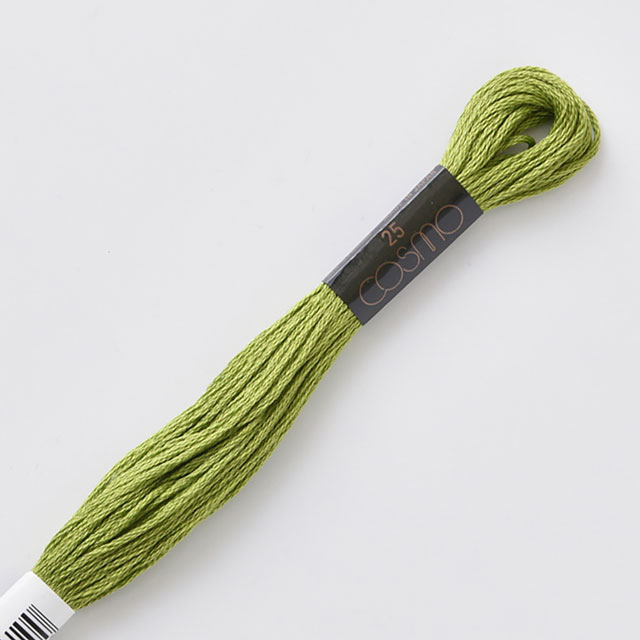 刺しゅう材料 cosmo-コスモ- 刺繍糸 25番 色番632 (H)_5a_