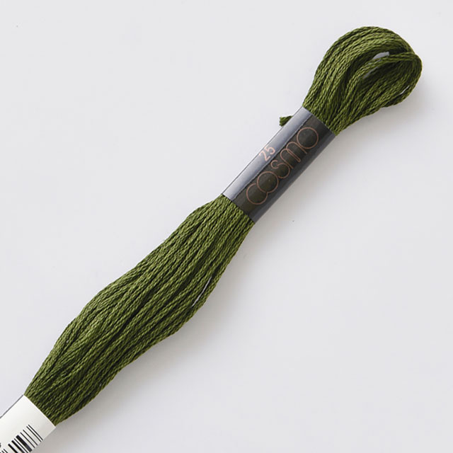刺しゅう材料 cosmo-コスモ- 刺繍糸 25番 色番636 (H)_5a_