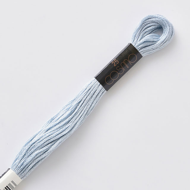 刺しゅう材料 cosmo-コスモ- 刺繍糸 25番 色番731 06Bg99_