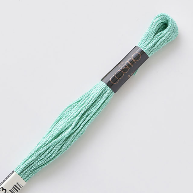 刺しゅう材料 cosmo-コスモ- 刺繍糸 25番 色番843 06Bg99_