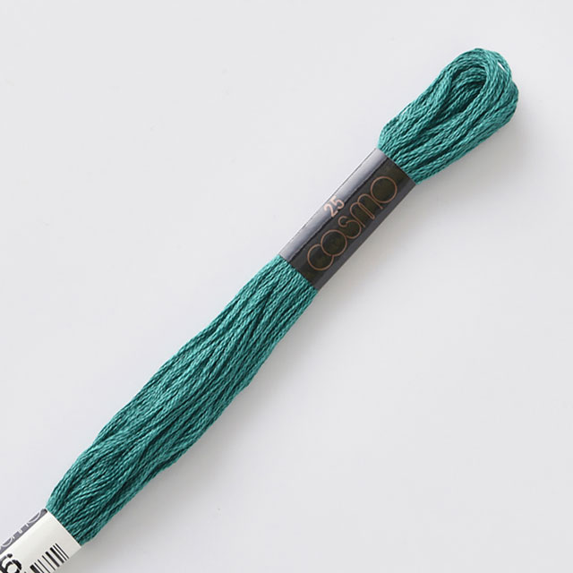 刺しゅう材料 cosmo-コスモ- 刺繍糸 25番 色番846 (H)_5a_