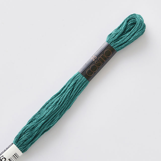 刺しゅう材料 cosmo-コスモ- 刺繍糸 25番 色番846 06Bg99_
