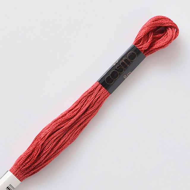 刺しゅう材料 cosmo-コスモ- 刺繍糸 25番 色番857 (H)_5a_