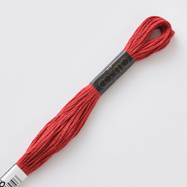 刺しゅう材料 cosmo-コスモ- 刺繍糸 25番 色番858 06Bg99_