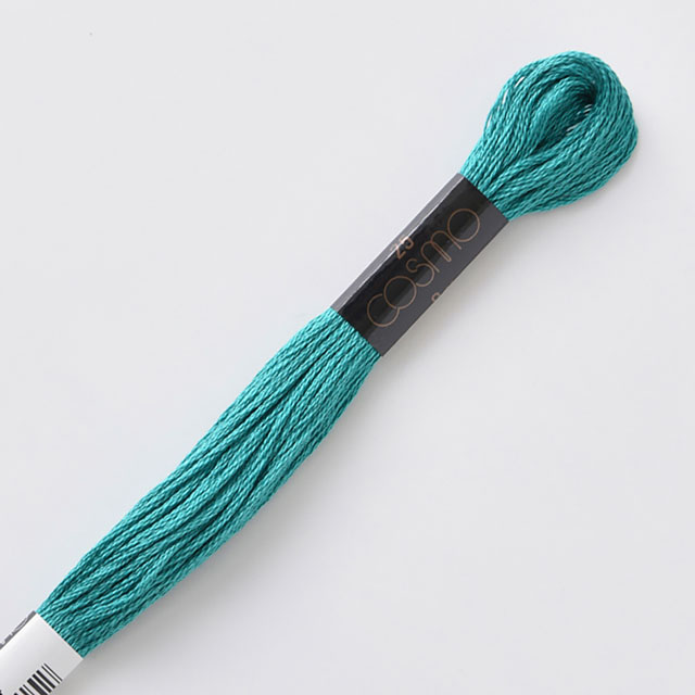 刺しゅう材料 cosmo-コスモ- 刺繍糸 25番 色番900 (H)_5a_