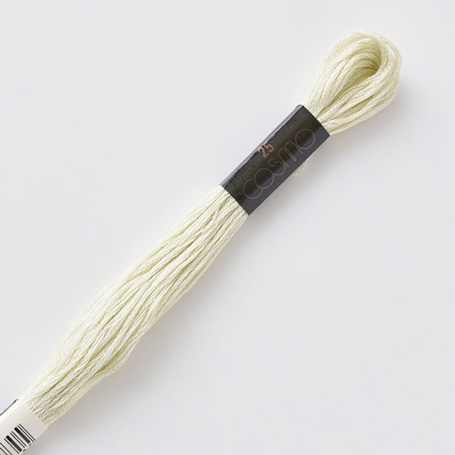 刺しゅう材料 cosmo-コスモ- 刺繍糸 25番 色番681 (H)_5a_