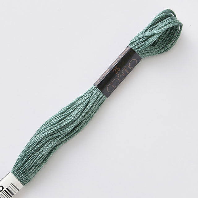 刺しゅう材料 cosmo-コスモ- 刺繍糸 25番 色番2535 06Bg99_