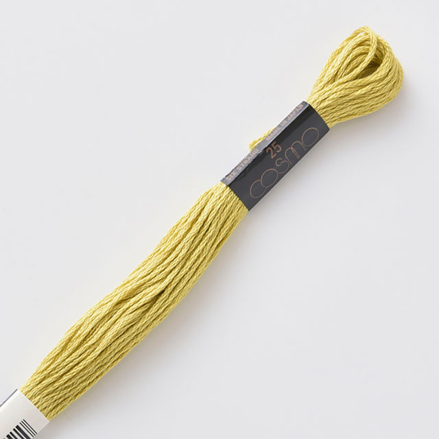 刺しゅう材料 cosmo-コスモ- 刺繍糸 25番 色番671 (H)_5a_