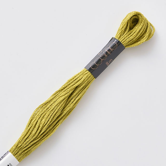 刺しゅう材料 cosmo-コスモ- 刺繍糸 25番 色番673 06Bg99_