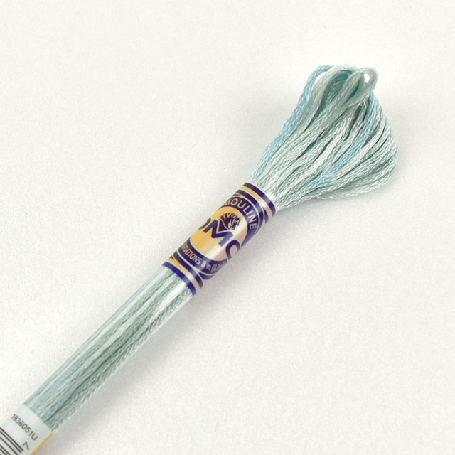 刺しゅう材料 DMC 刺繍糸 25番 カラーバリエーション 色番4020 (H)_5a_