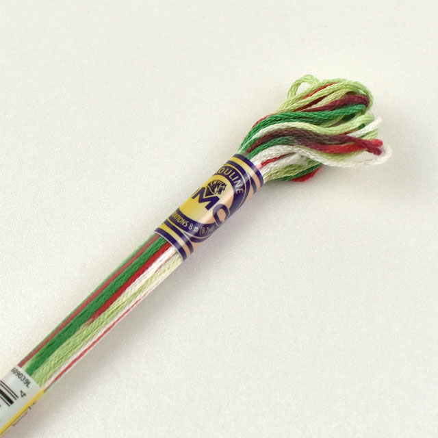 刺しゅう材料 DMC 刺繍糸 25番 カラーバリエーション 色番4042 (H)_5a_