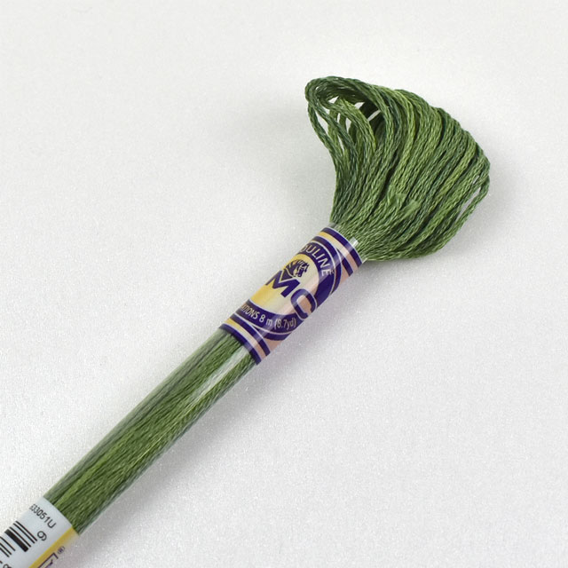刺しゅう材料 DMC 刺繍糸 25番 カラーバリエーション 色番4045 (H)_5a_