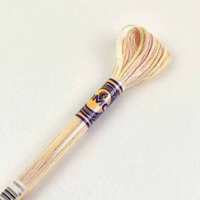 刺しゅう材料 DMC 刺繍糸 25番 カラーバリエーション 色番4150 (H)_5a_