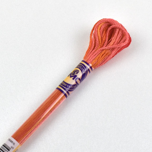 刺しゅう材料 DMC 刺繍糸 25番 カラーバリエーション 色番4200 (H)_5a_