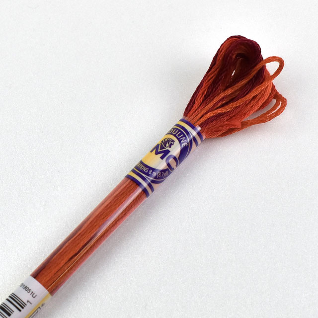 刺しゅう材料 DMC 刺繍糸 25番 カラーバリエーション 色番4205 (H)_5a_