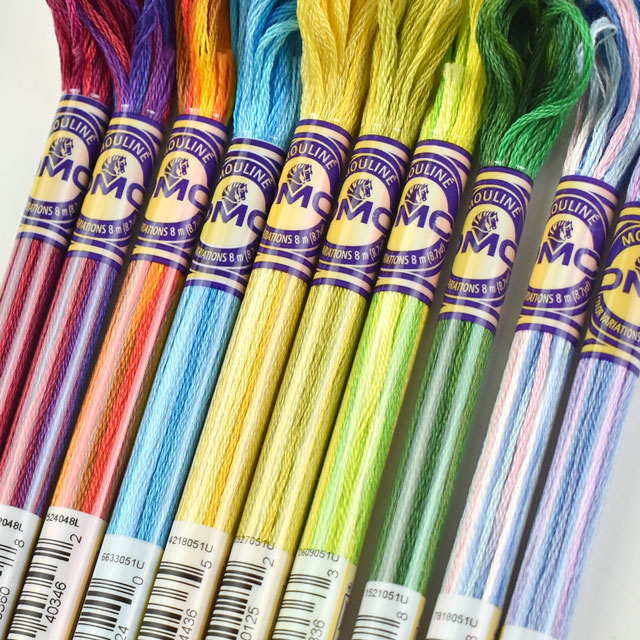 刺しゅう材料 DMC 刺繍糸 25番 カラーバリエーション 色番4120 (H)_5a_