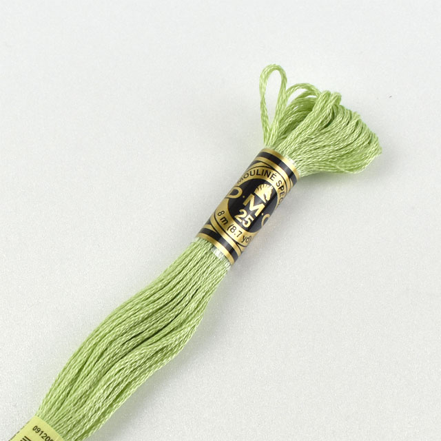 刺しゅう材料 DMC 刺繍糸 25番 色番164 (H)_5a_