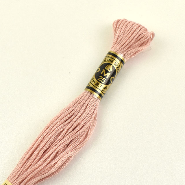 刺しゅう材料 DMC 刺繍糸 25番 色番224 (H)_5a_