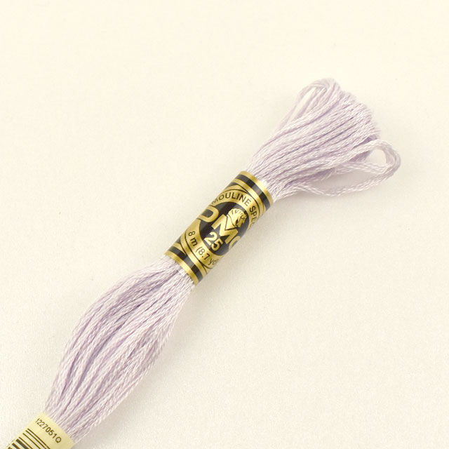 刺しゅう材料 DMC 刺繍糸 25番 色番25 (H)_5a_