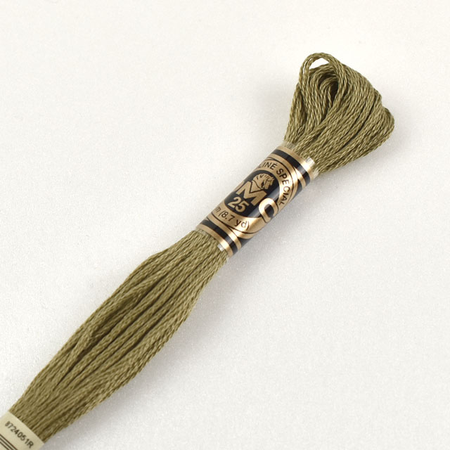 刺しゅう材料 DMC 刺繍糸 25番 色番3012 (H)_5a_