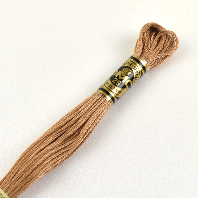 刺しゅう材料 DMC 刺繍糸 25番 色番3064 (H)_5a_