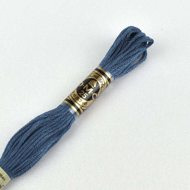 刺しゅう材料 DMC 刺繍糸 25番 色番312 (H)_5a_