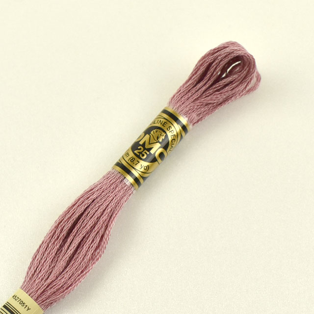刺しゅう材料 DMC 刺繍糸 25番 色番316 (H)_5a_