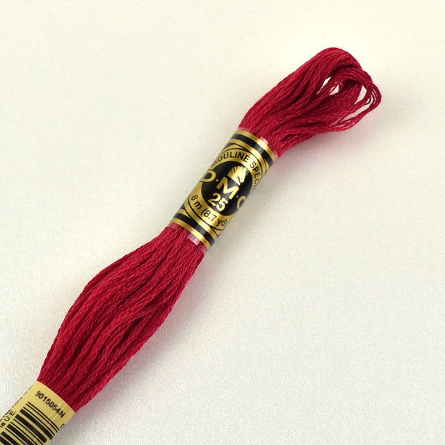 刺しゅう材料 DMC 刺繍糸 25番 色番321 06Bg99_