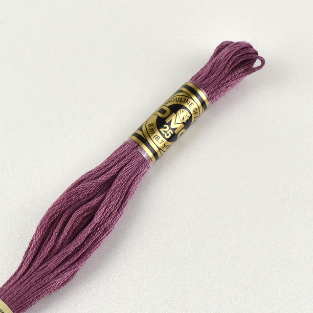 刺しゅう材料 DMC 刺繍糸 25番 色番33 06Bg99_