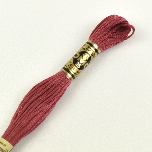 刺しゅう材料 DMC 刺繍糸 25番 色番3350 06Bg99_