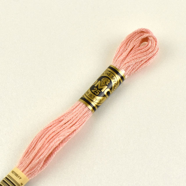 刺しゅう材料 DMC 刺繍糸 25番 色番3716 (H)_5a_
