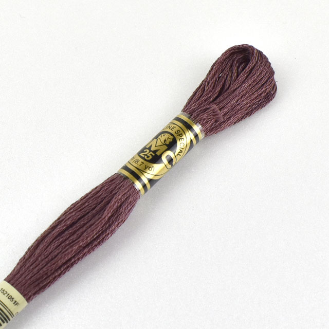 刺しゅう材料 DMC 刺繍糸 25番 色番3740 (H)_5a_
