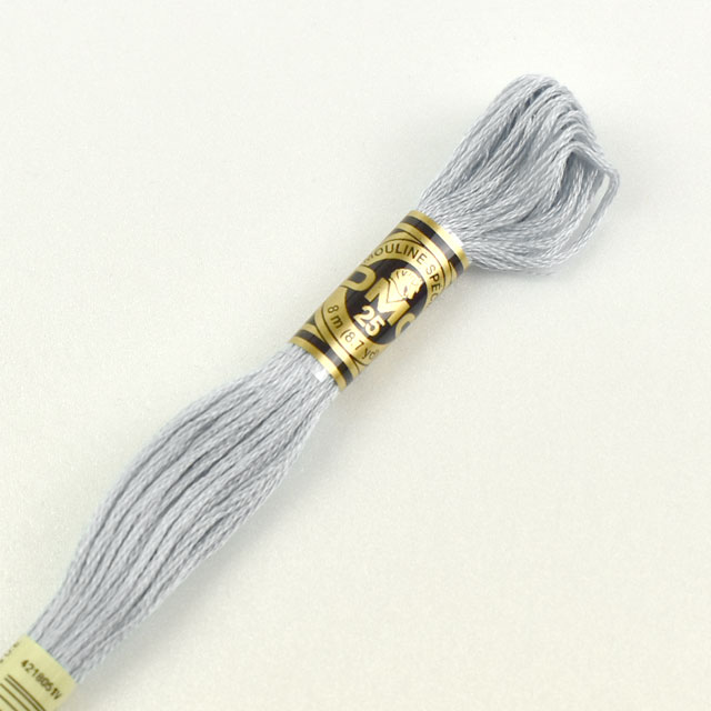 刺しゅう材料 DMC 刺繍糸 25番 色番3752 (H)_5a_