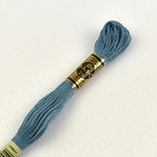 刺しゅう材料 DMC 刺繍糸 25番 色番3760 (H)_5a_