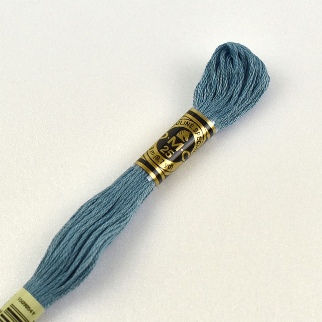 刺しゅう材料 DMC 刺繍糸 25番 色番3760 06Bg99_