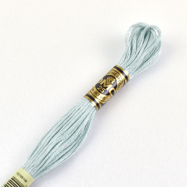刺しゅう材料 DMC 刺繍糸 25番 色番3761 (H)_5a_