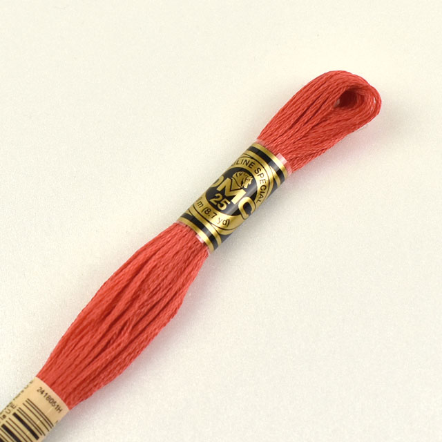 刺しゅう材料 DMC 刺繍糸 25番 色番3801 (H)_5a_