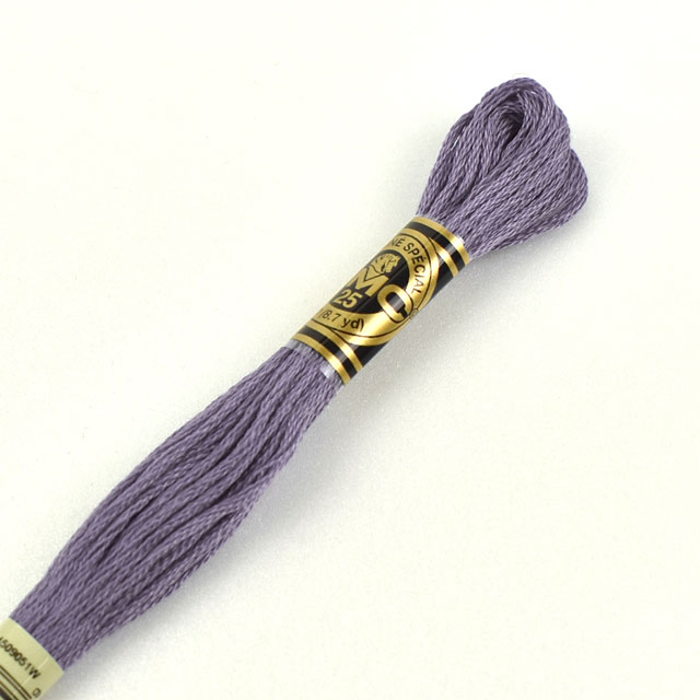 刺しゅう材料 DMC 刺繍糸 25番 色番3807 (H)_5a_