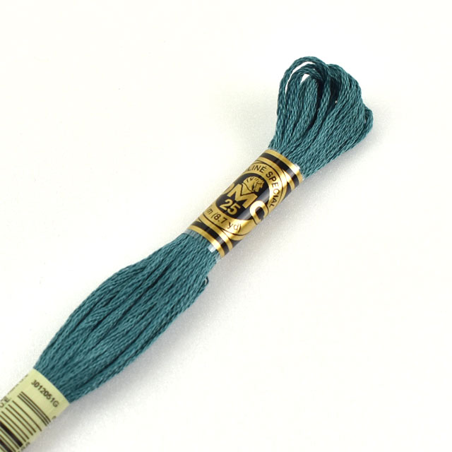 刺しゅう材料 DMC 刺繍糸 25番 色番3809 (H)_5a_