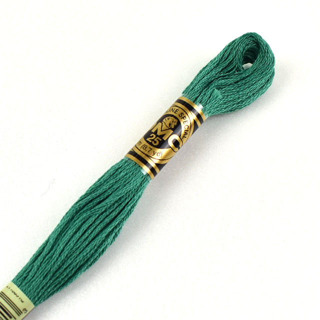 刺しゅう材料 DMC 刺繍糸 25番 色番3812 (H)_5a_