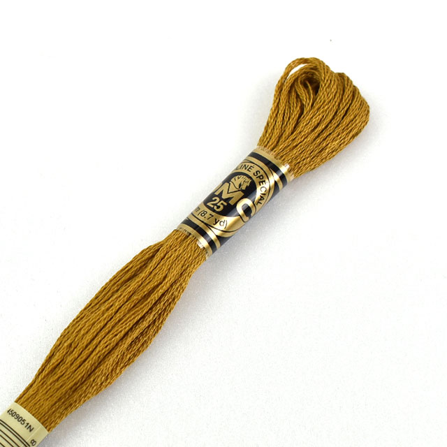 刺しゅう材料 DMC 刺繍糸 25番 色番3829 (H)_5a_