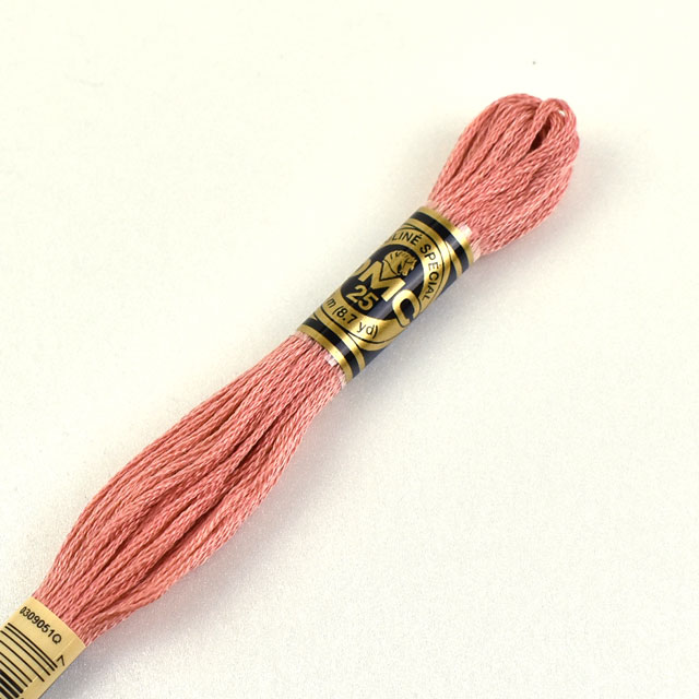 刺しゅう材料 DMC 刺繍糸 25番 色番3833 (H)_5a_