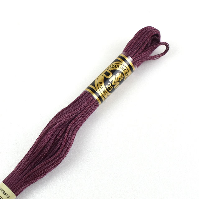 刺しゅう材料 DMC 刺繍糸 25番 色番3834 (H)_5a_