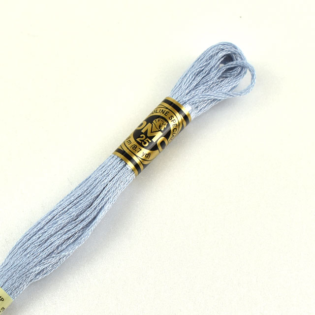 刺しゅう材料 DMC 刺繍糸 25番 色番3840 06Bg99_