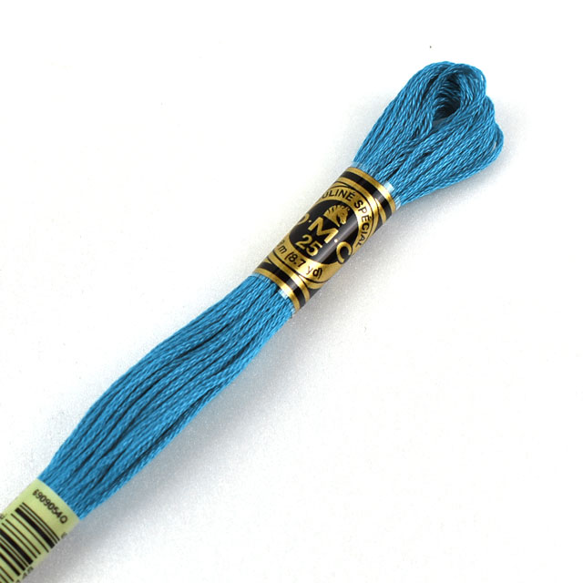 刺しゅう材料 DMC 刺繍糸 25番 色番3843 (H)_5a_