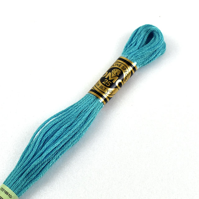 刺しゅう材料 DMC 刺繍糸 25番 色番3845 (H)_5a_