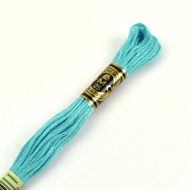 刺しゅう材料 DMC 刺繍糸 25番 色番3846 (H)_5a_