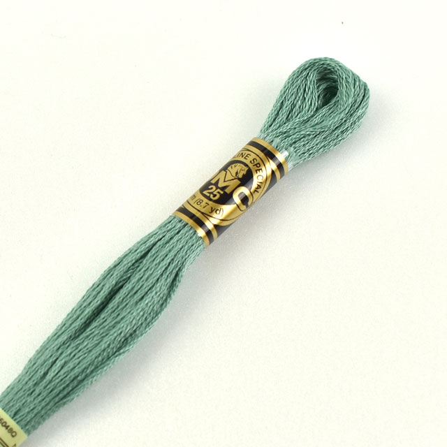 刺しゅう材料 DMC 刺繍糸 25番 色番3849 (H)_5a_